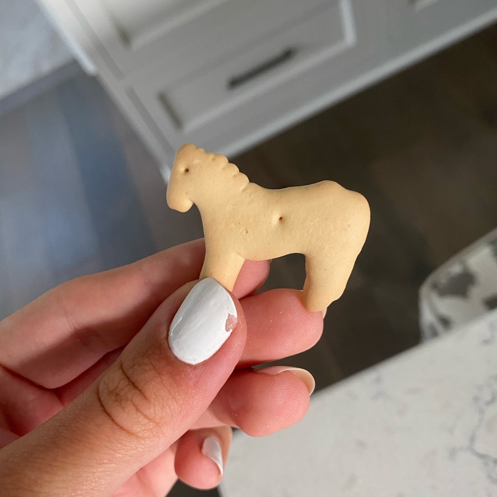 horse animal cracker